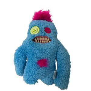 Fuggler 9" Hairy Fuggs Sasquoosh Blue Funny Ugly Monster by Zuru Stuffed Toy
